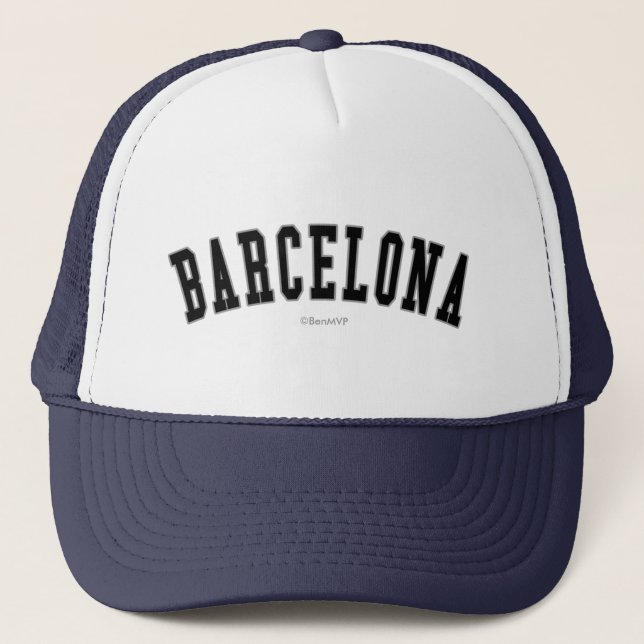 Barcelona Trucker Hat (Front)