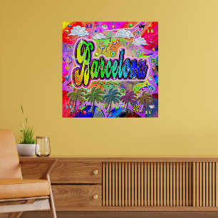 Barcelona Vista Express Poster