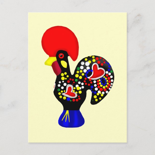 Barcelos Galo do Portugal por os portugueses Postcard (Front)