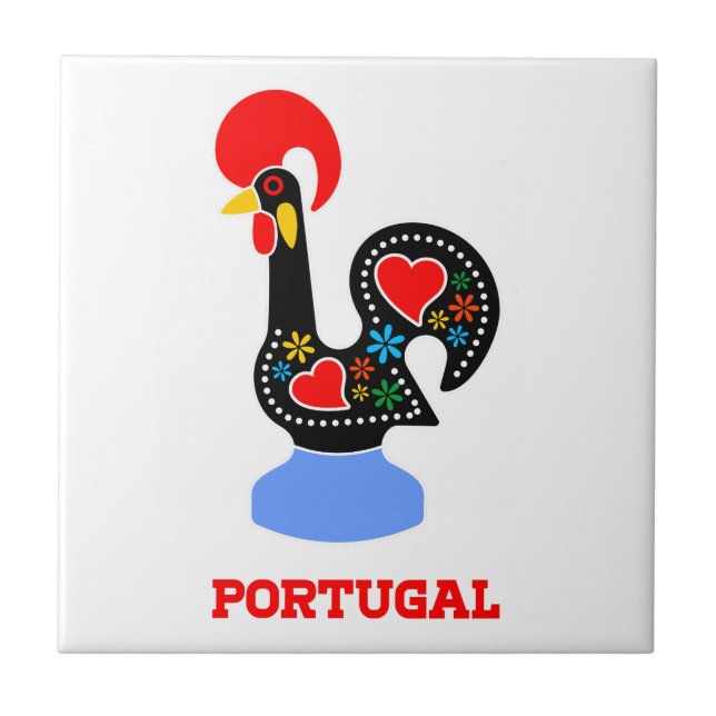 Barcelos Rooster Tile (Front)