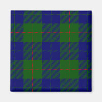 Barclay clan tartan blue green plaid