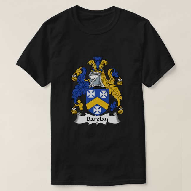 Barclay Coat of Arms  Barclay Family Crest Classic T-Shirt (Design Front)