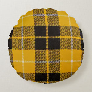 Barclay Dress Light Weight Modern Tartan Round Cushion