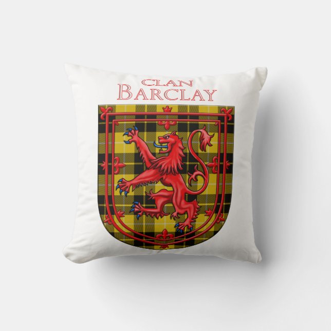 Barclay Dress Tartan Scottish Plaid Cushion (Front)