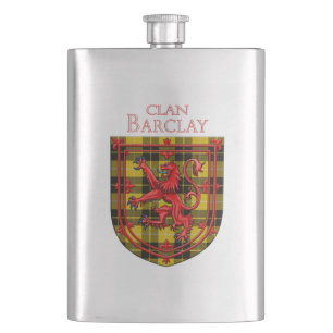 Barclay Dress Tartan Scottish Plaid Hip Flask