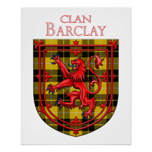 Barclay Dress Tartan Scottish Plaid Poster