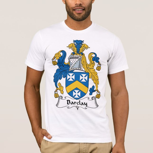 Barclay Family Crest T-Shirt (Front)