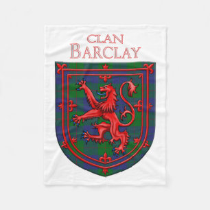 Barclay Hunting Tartan Scottish Plaid Fleece Blanket