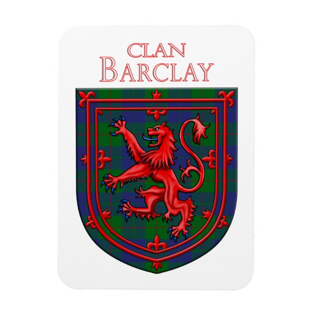 Barclay Hunting Tartan Scottish Plaid Magnet (Vertical)