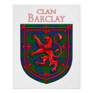 Barclay Hunting Tartan Scottish Plaid Poster