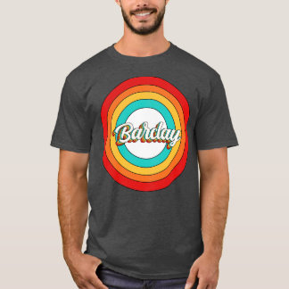 Barclay Name Shirt Vintage Barclay Circle