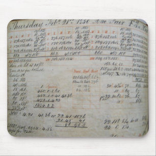 Barclay Perkins 1850 FSt log Mouse Mat