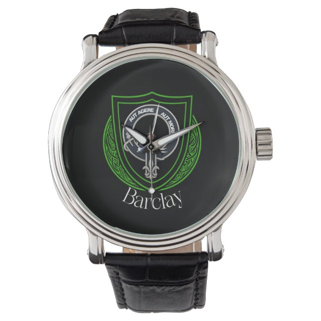 Barclay Scottish Clan Crest Watch (Front)