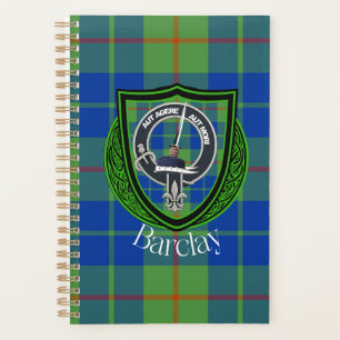 Barclay Scottish Clan Tartan & Crest Planner