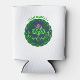 Barclay Scottish Tartan Celtic Thistle Can Cooler
