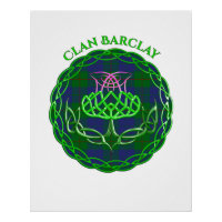 Barclay Scottish Tartan Celtic Thistle