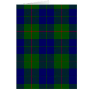 Barclay tartan blue green plaid
