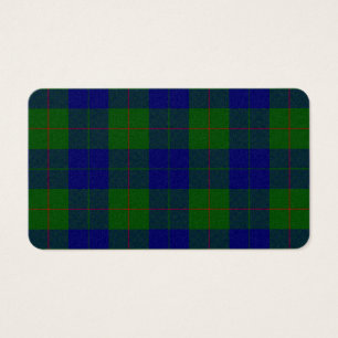 Barclay tartan blue green plaid