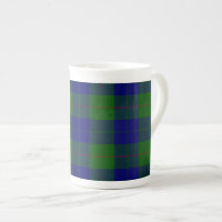 Barclay tartan blue green plaid