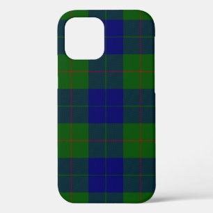Barclay tartan blue green plaid iPhone 12 case