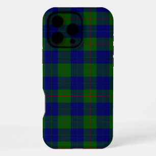 Barclay tartan blue green plaid iPhone 16 pro max case