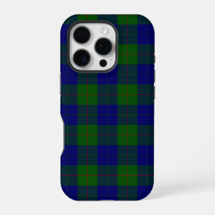 Barclay tartan blue green plaid iPhone 16 pro case
