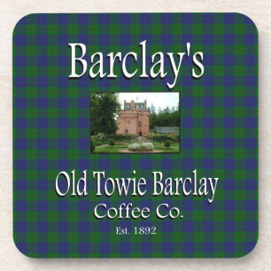 Barclay's Old Towie Barclay Coffee Co. Coaster Set