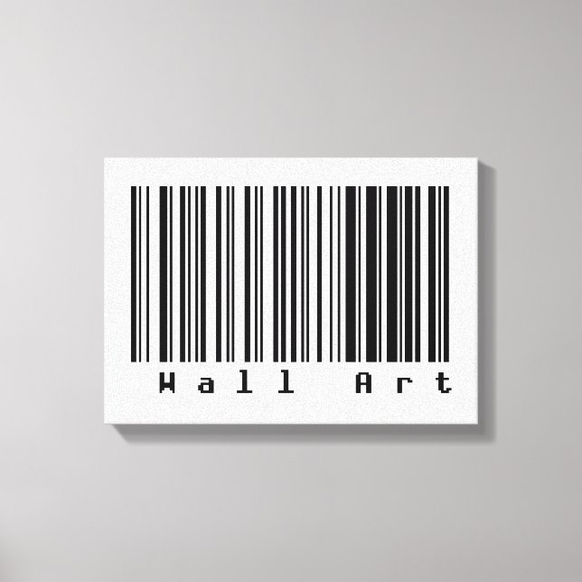 Barcode Art - Wall Art (Front)