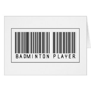 Barcode Badminton Player