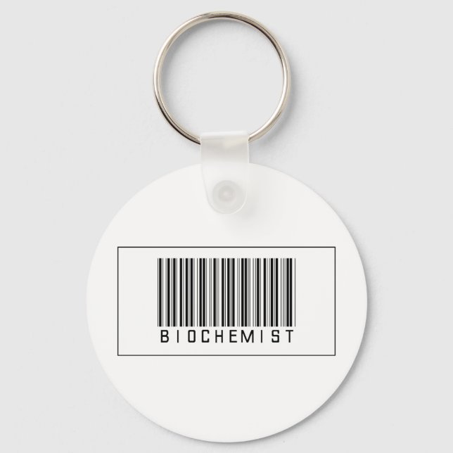 Barcode Biochemist Key Ring (Front)