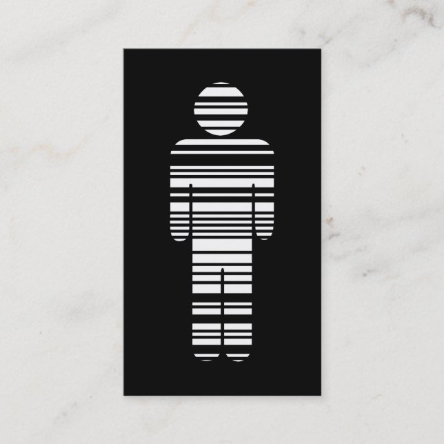 barcode boy business card (Front)