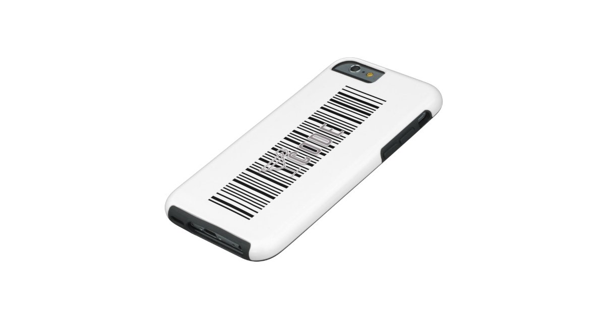 barcode CaseMate iPhone case Zazzle.co.uk