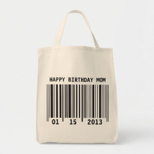 Barcode Happy Birthday bag
