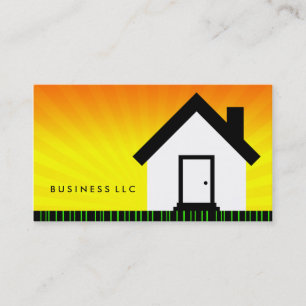 barcode home sunrise business card