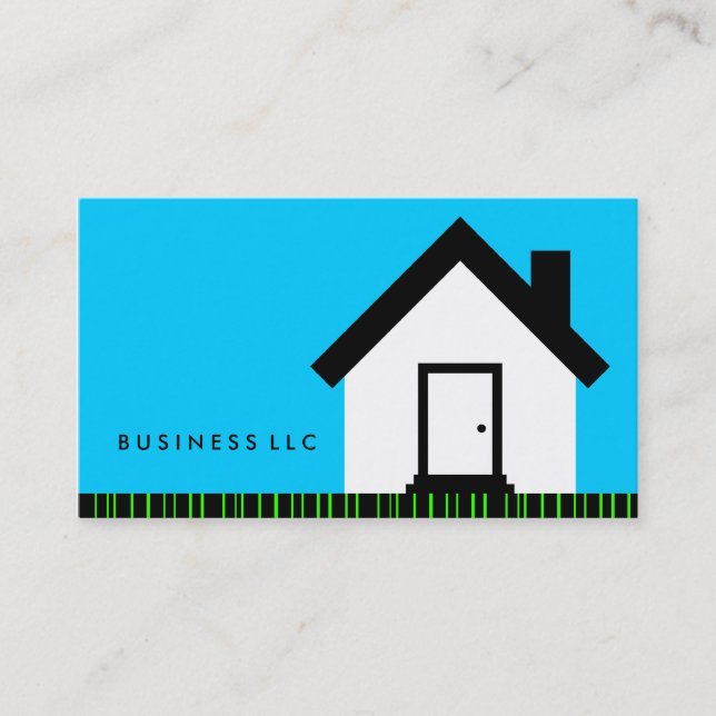 barcode home sunrise business card (Front)