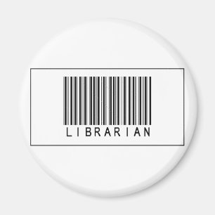 Barcode Librarian Magnet