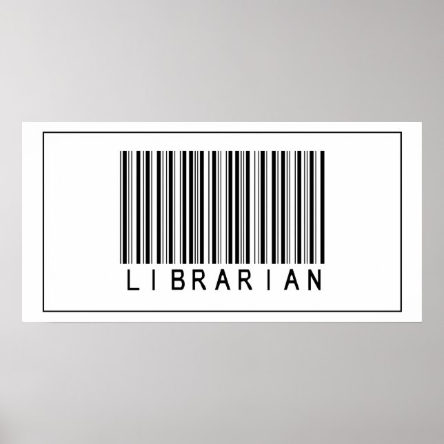 Barcode Librarian Poster (Front)