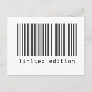 Barcode - Limited Edition Postcard