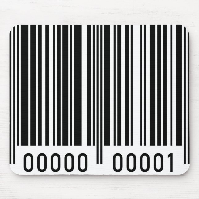 Barcode Mouse Mat (Front)