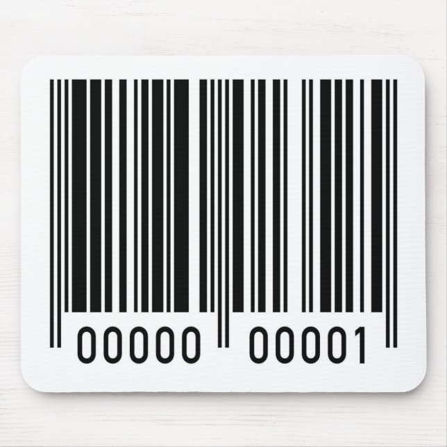Barcode Mouse Mat (Front)