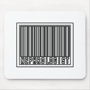 Barcode Nephrologist Mouse Mat