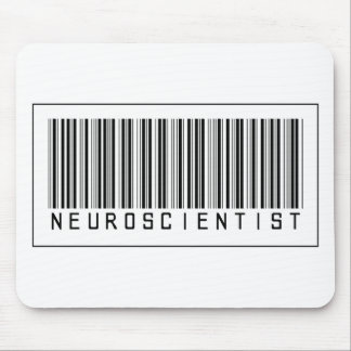 Barcode Neuroscientist Mouse Mat