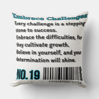 Barcode of Growth: NO.19 Cushion