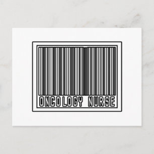 Barcode Oncology Nurse Postcard