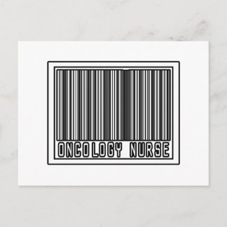 Barcode Oncology Nurse Postcard