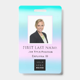 Barcode Photo Name IDCard NURSE Health Care DOCTOR ID Badge