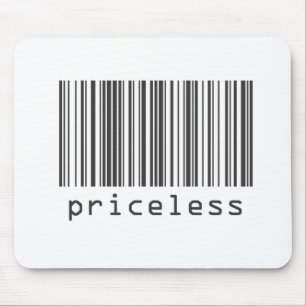 Barcode - Priceless Mouse Mat