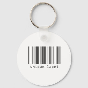 Barcode - Unique Label Key Ring