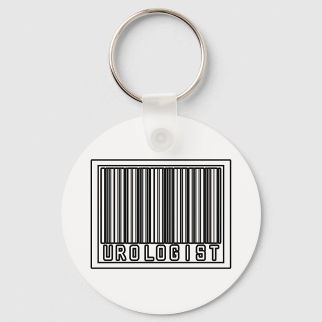 Barcode Urologist Key Ring (Front)