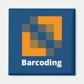 Barcoding Square Magnet